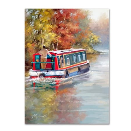 The Macneil Studio 'River Boat' Canvas Art,35x47